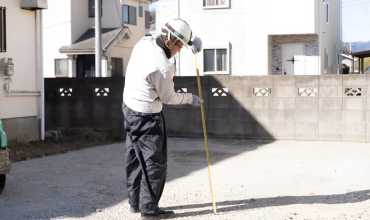 土木作業員の背景画像